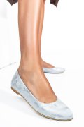 BALERINI BLEU SIDEF PIELE NATURALA 1PC12
