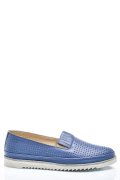 MOCASINI ALBASTRI PIELE NATURALA 2PC36