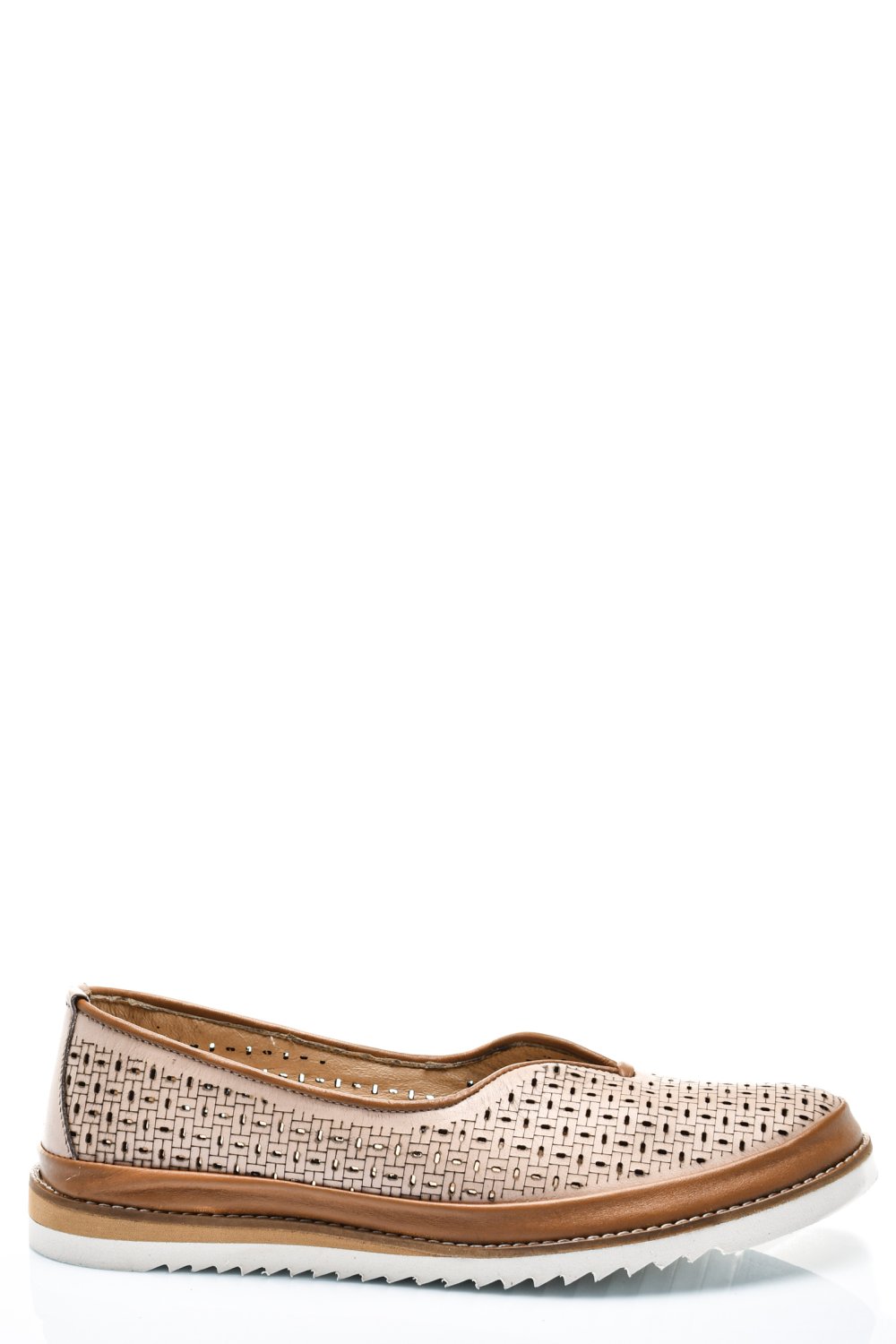 MOCASINI ROZ PIELE NATURALA 1PC26