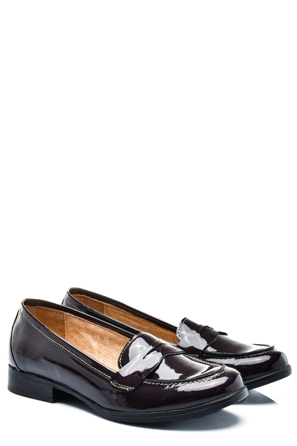 PANTOFI VISINII PIELE NATURALA LACUITA 8PC01