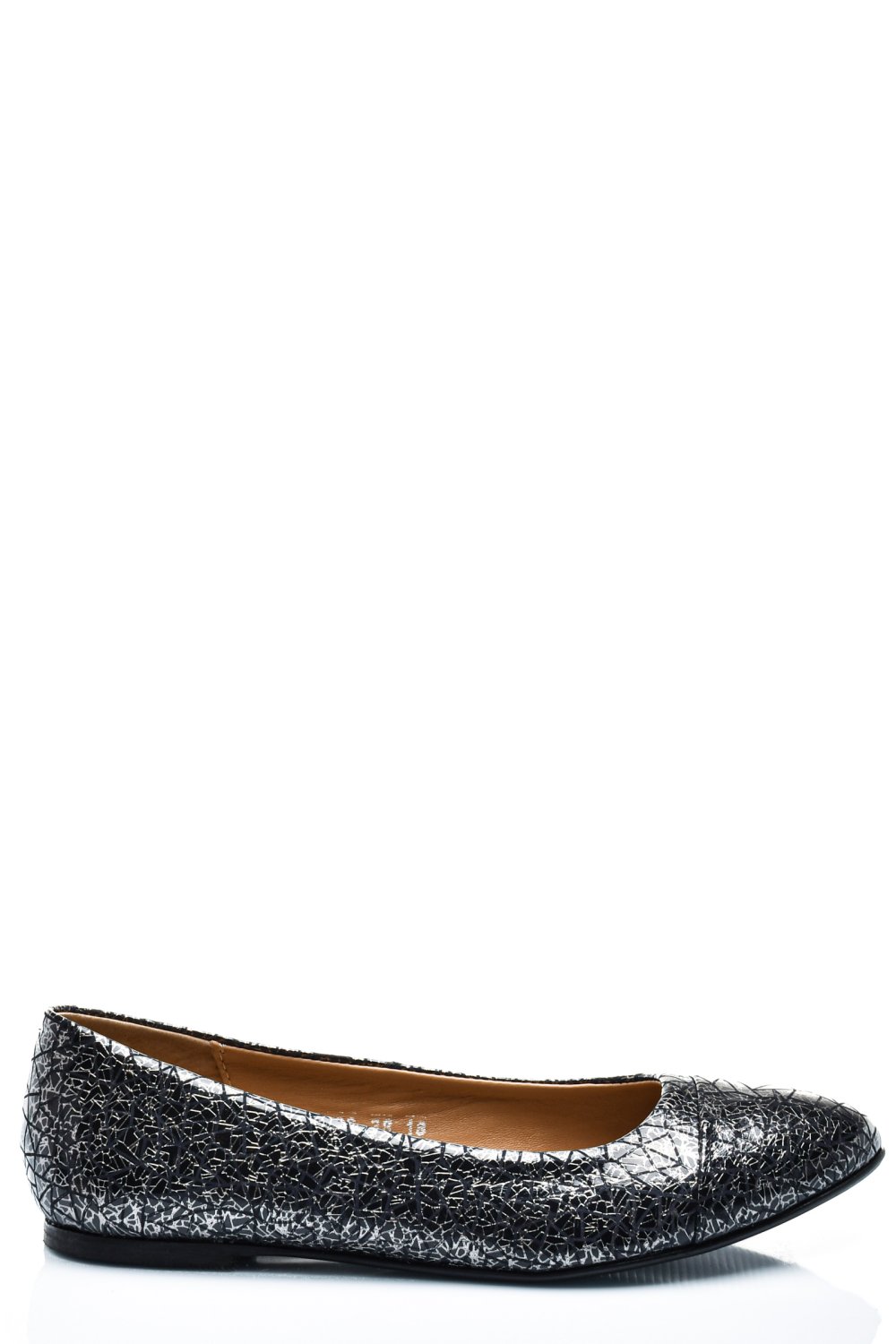 BALERINI NEGRU SIDEF PIELE NATURALA 1PC06