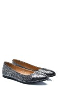 BALERINI NEGRU SIDEF PIELE NATURALA 1PC06