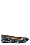 BALERINI NEGRU ARGINTIU PIELE NATURALA 1PC12