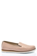 MOCASINI ROZ PIELE NATURALA 2PC36