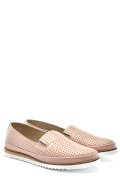 MOCASINI ROZ PIELE NATURALA 2PC36