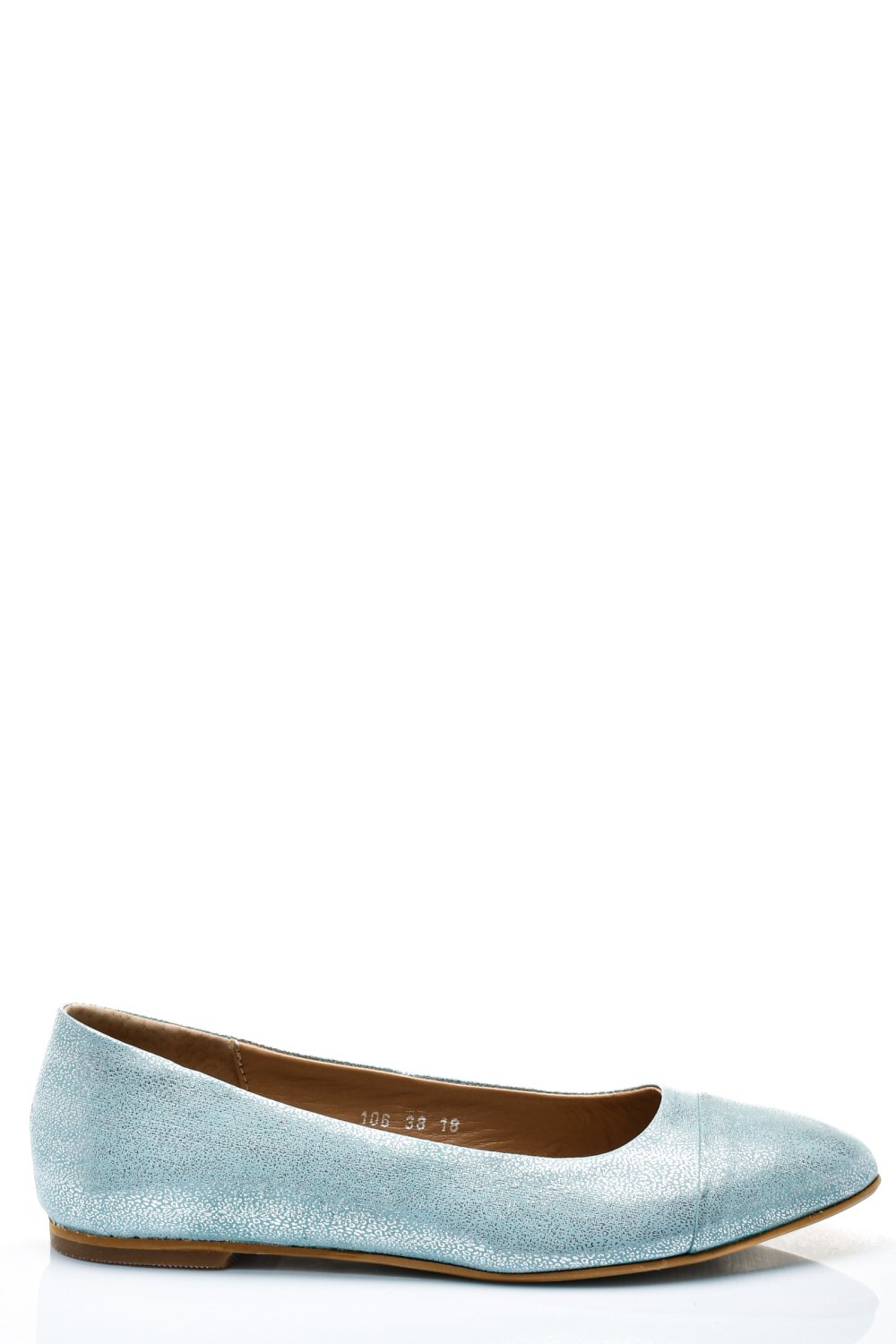 BALERINI VERDE SIDEF PIELE NATURALA 1PC06