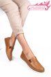 Mocasini maro piele naturala 2pc36