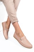 MOCASINI ROZ PIELE NATURALA 2PC36