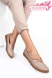 Mocasini roz piele naturala 1pc26