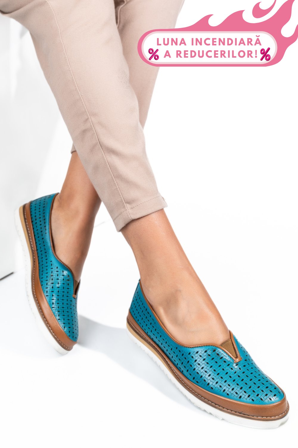 MOCASINI TURCOAZ PIELE NATURALA 1PC26