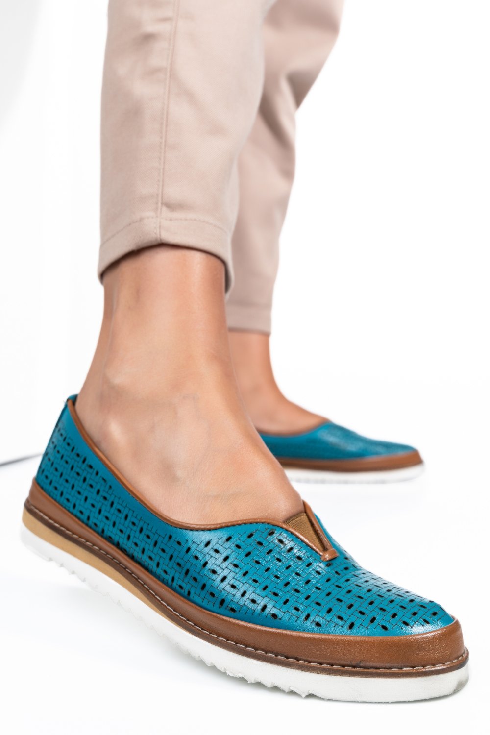 MOCASINI TURCOAZ PIELE NATURALA 1PC26