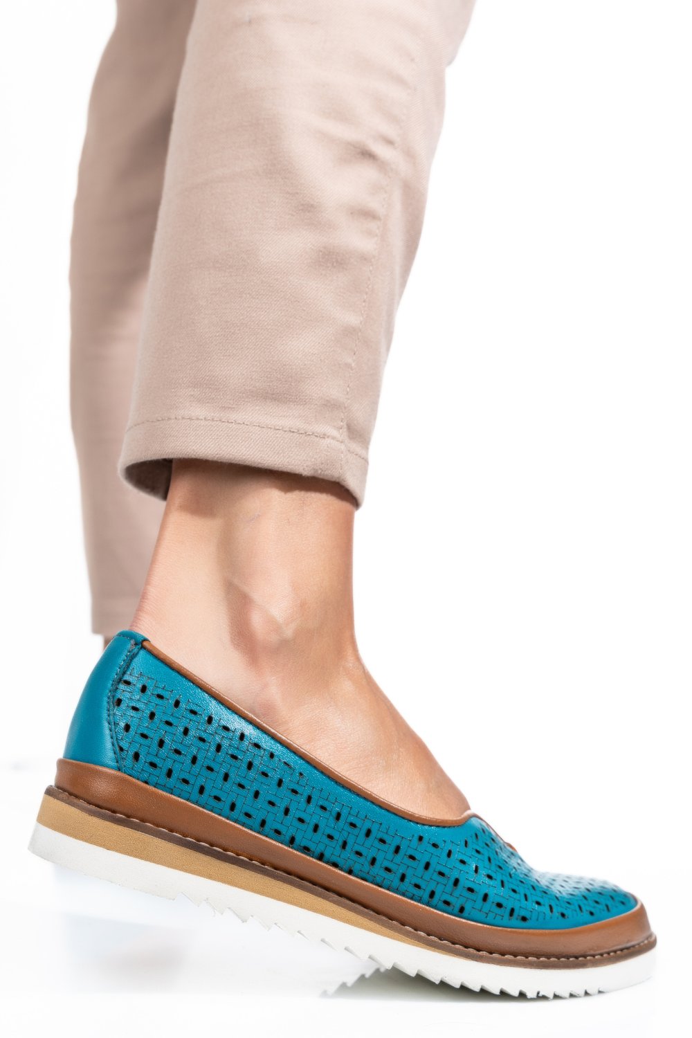 MOCASINI TURCOAZ PIELE NATURALA 1PC26