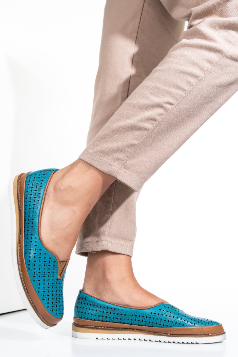 MOCASINI TURCOAZ PIELE NATURALA 1PC26