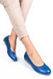 Balerini albastri piele naturala 8pc03