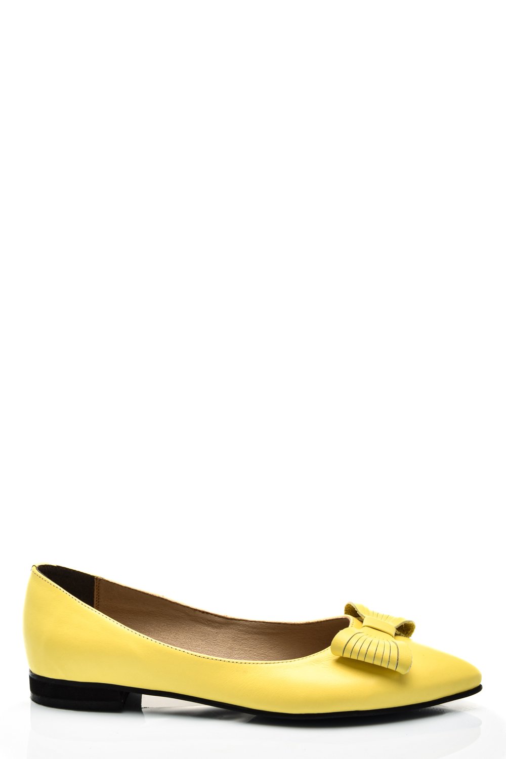BALERINI GALBENI PIELE NATURALA 3S7708