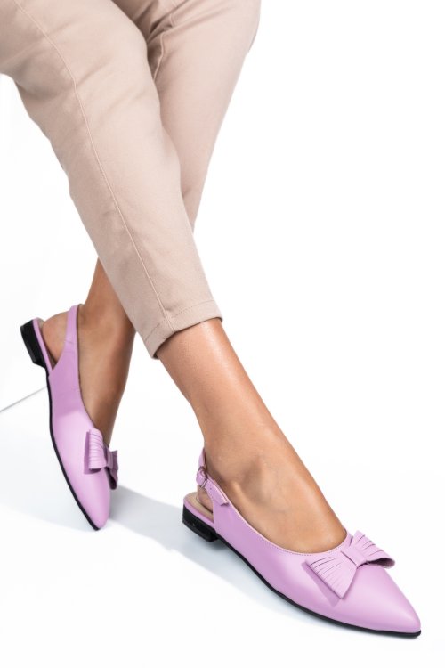 Balerini mov piele naturala 3s7720