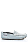 MOCASINI BLEU PIELE NATURALA INTOARSA WM424R01