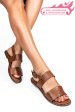 Sandale maro piele naturala ipcbz-005