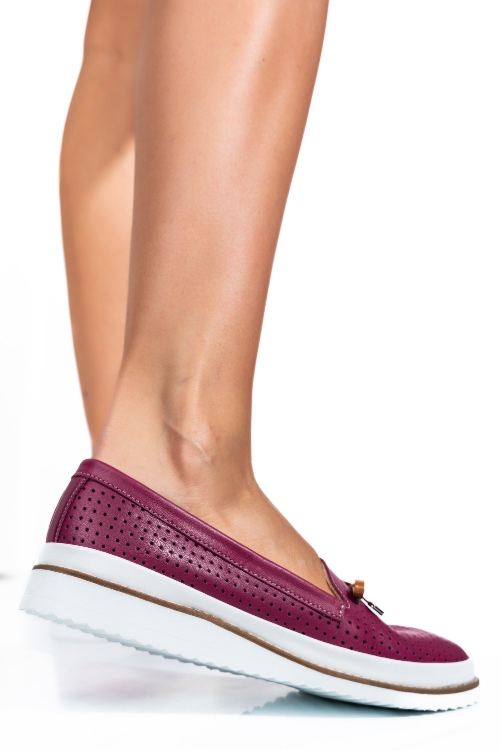 MOCASINI MOV PIELE NATURALA 1PC07B