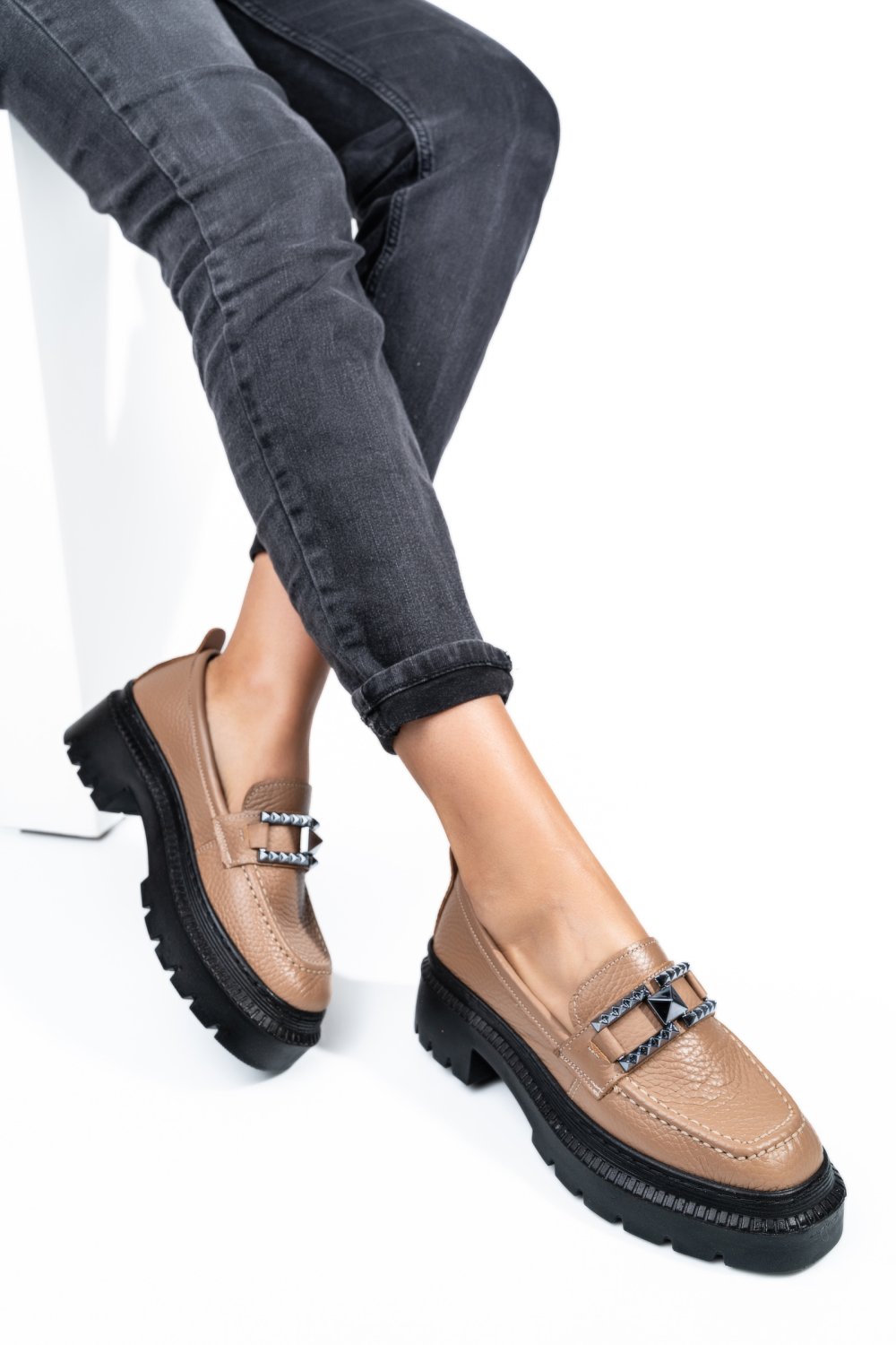 MOCASINI MARO PIELE NATURALA IPCBM009