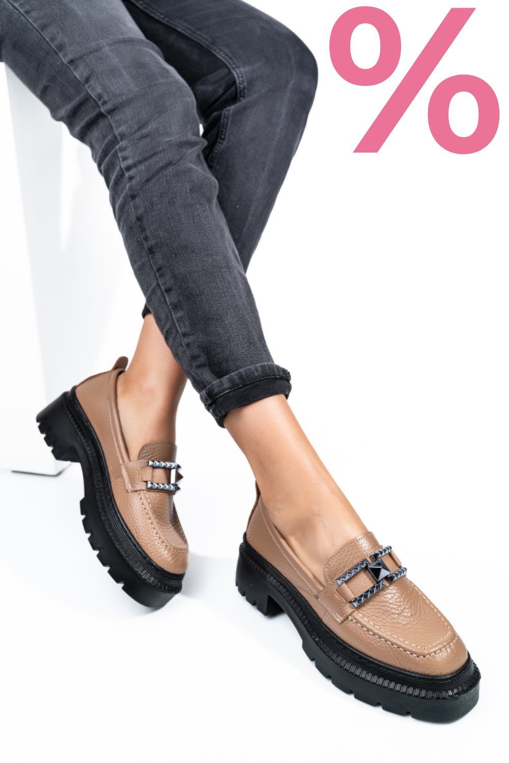 MOCASINI MARO PIELE NATURALA IPCBM009