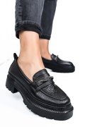 MOCASINI NEGRI PIELE NATURALA IPCBM023