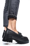MOCASINI NEGRI PIELE NATURALA IPCBM023
