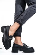 MOCASINI NEGRI PIELE NATURALA IPCBM023
