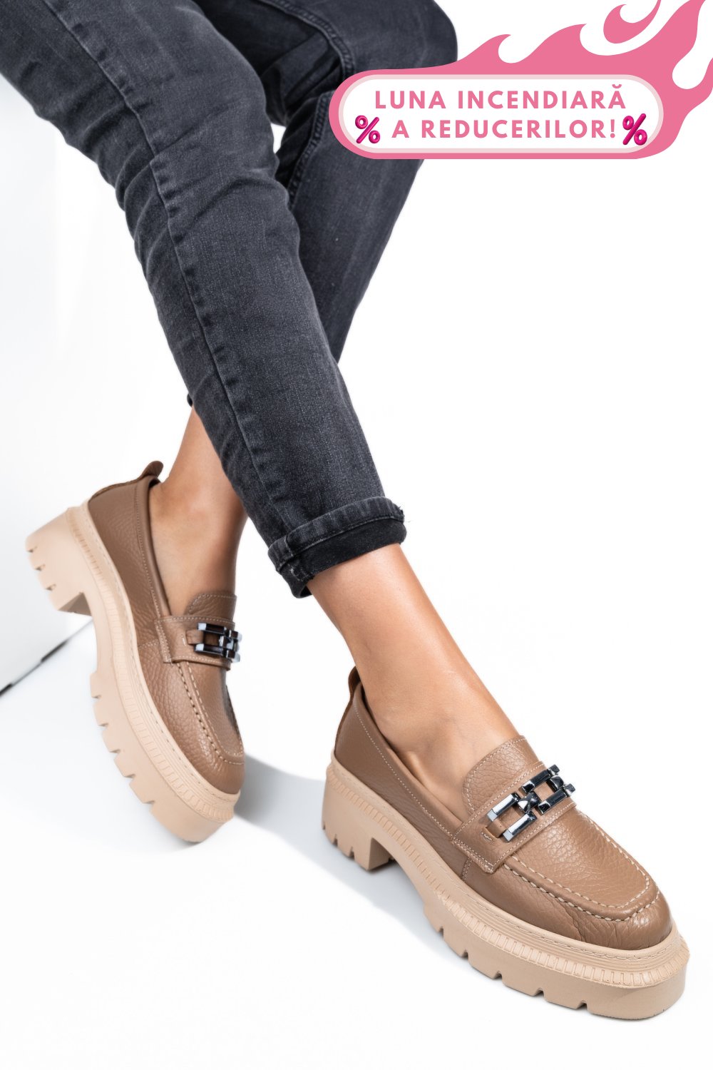 MOCASINI MARO PIELE NATURALA IPCBM002
