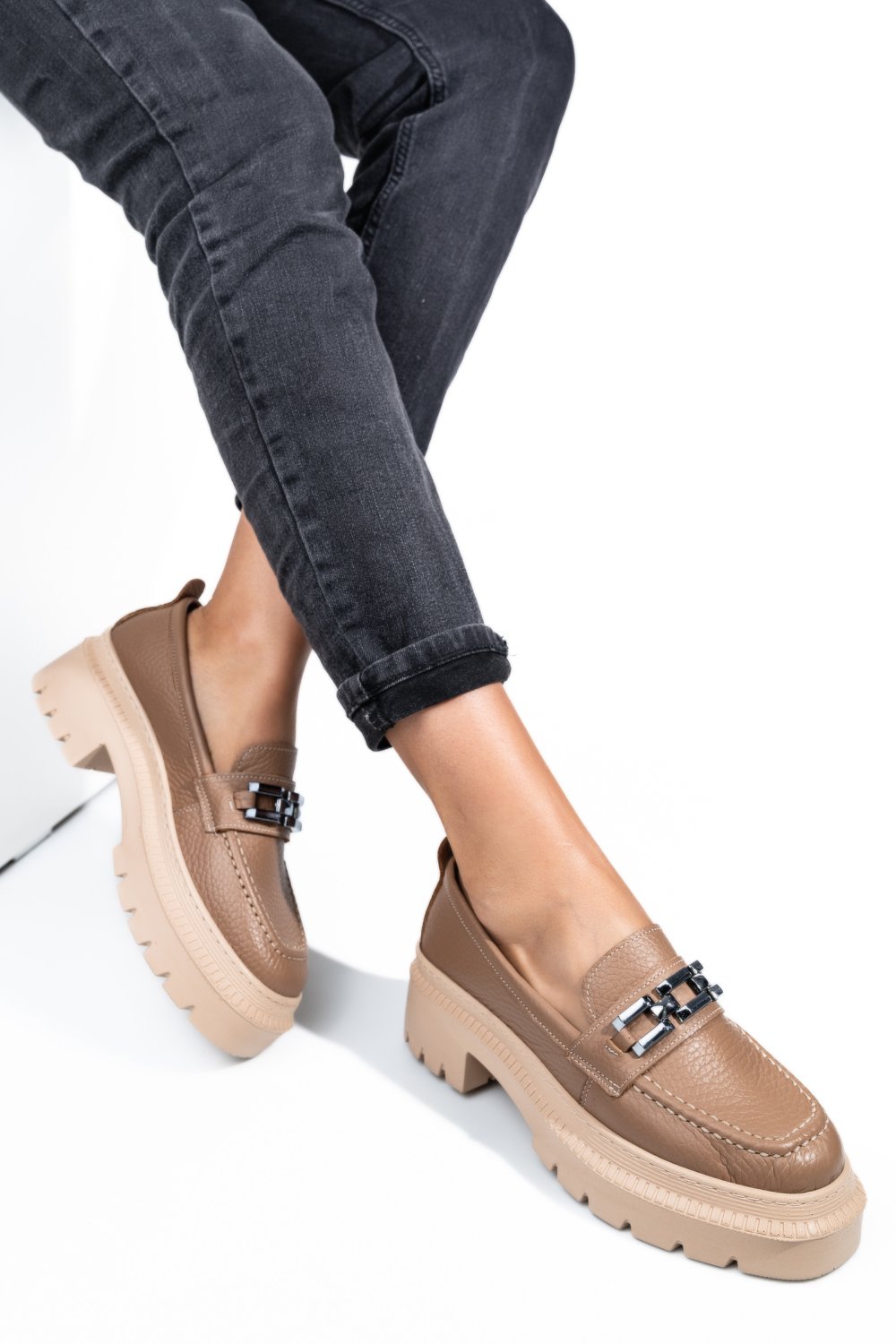 MOCASINI MARO PIELE NATURALA IPCBM002