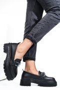 MOCASINI NEGRI PIELE NATURALA IPCBM008