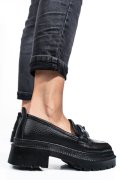 MOCASINI NEGRI PIELE NATURALA IPCBM008