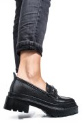 MOCASINI NEGRI PIELE NATURALA IPCBM017