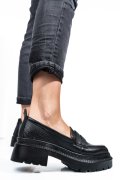 MOCASINI NEGRI PIELE NATURALA IPCBM028