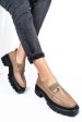 Mocasini maro piele naturala ipcbm010