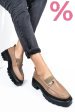Mocasini maro piele naturala ipcbm010
