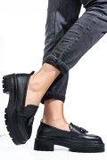 MOCASINI NEGRI PIELE NATURALA IPCBM025