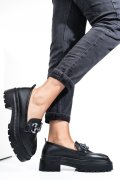 MOCASINI NEGRI PIELE NATURALA IPCBM019
