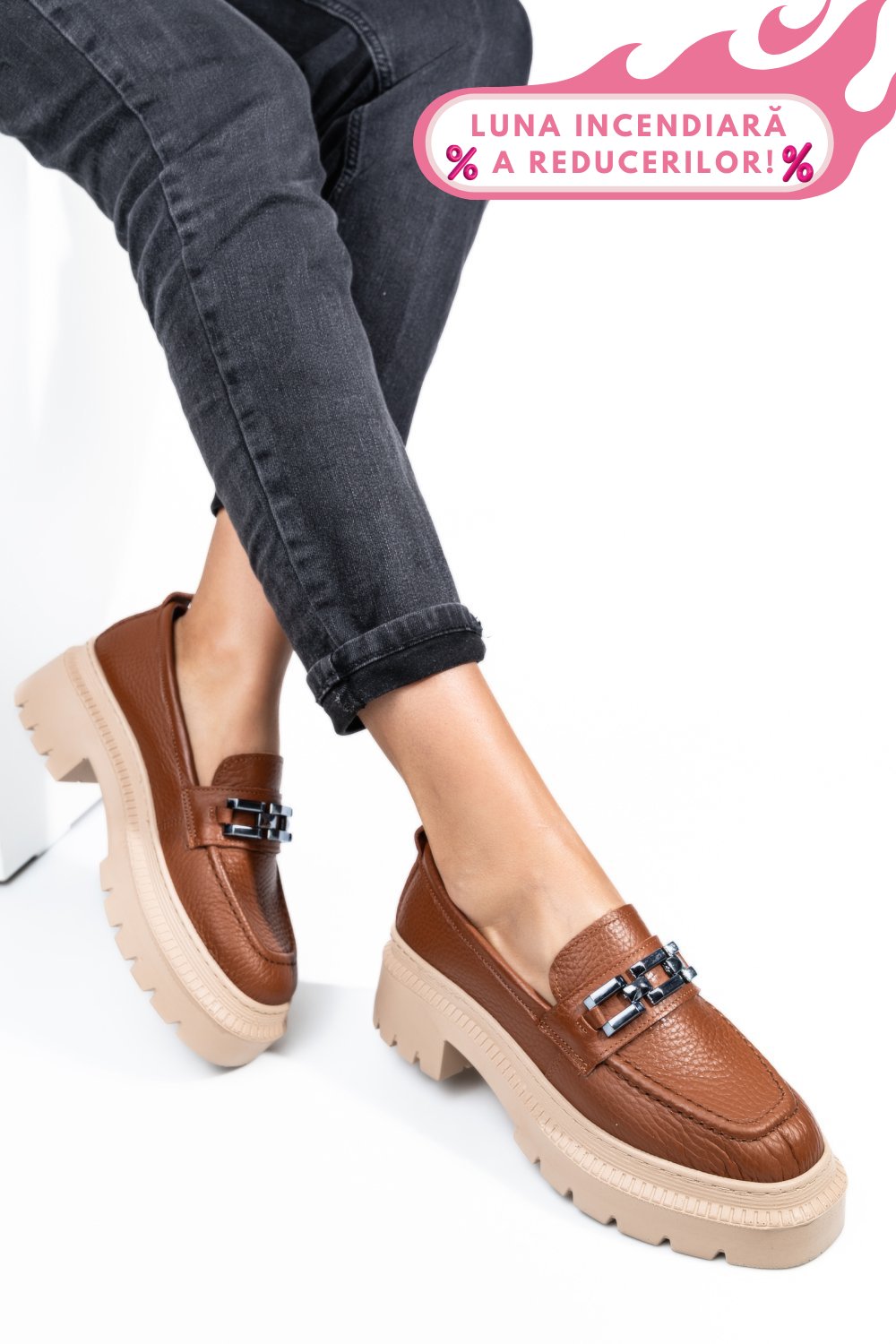 MOCASINI MARO PIELE NATURALA IPCBM001
