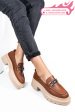 Mocasini maro piele naturala ipcbm001