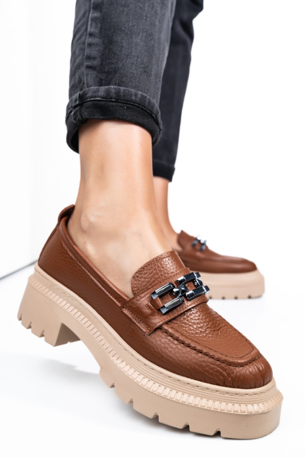 MOCASINI MARO PIELE NATURALA IPCBM001