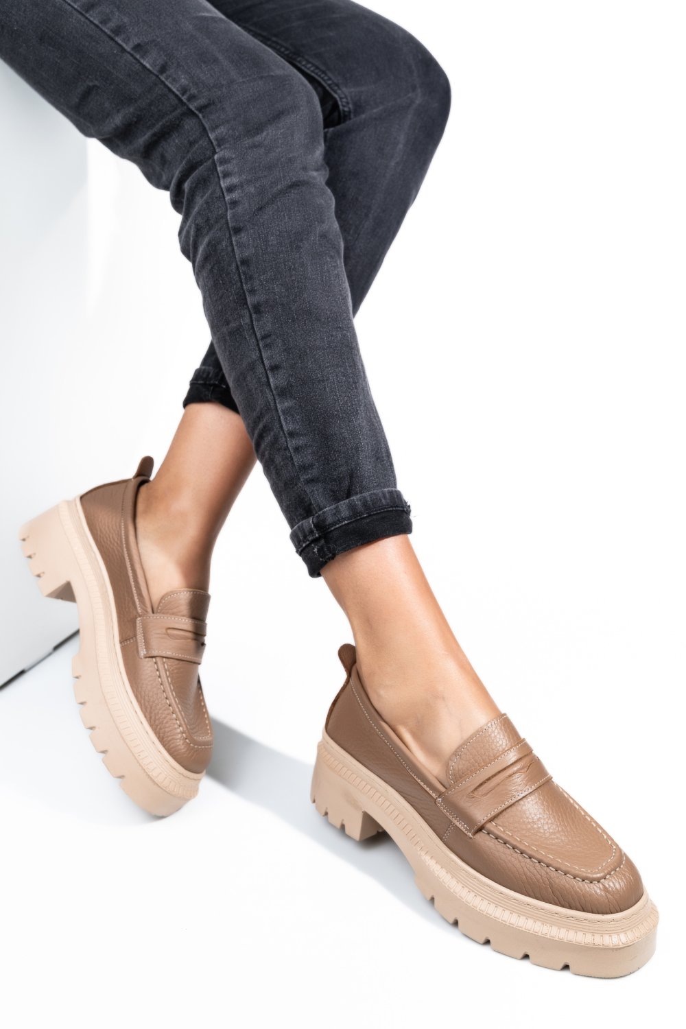 MOCASINI MARO PIELE NATURALA IPCBM024