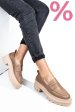 Mocasini maro piele naturala ipcbm024