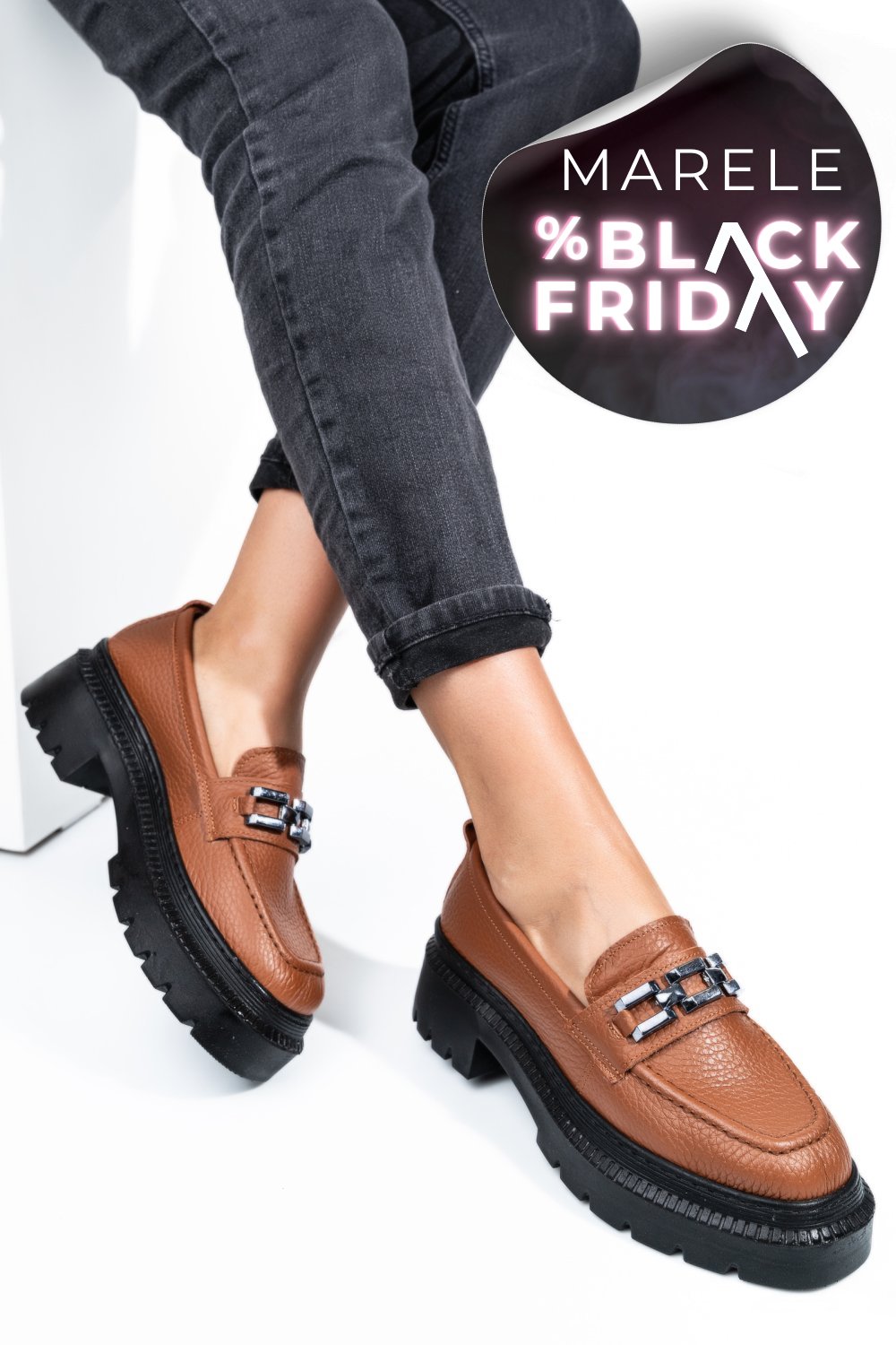 MOCASINI MARO PIELE NATURALA IPCBM016