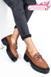 Mocasini maro piele naturala ipcbm016