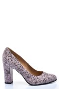 PANTOFI DAMA GUBAN PIELE NATURALA MOV SNK 3S77577