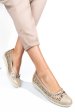 Mocasini bej sidef piele naturala 1pc24