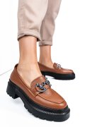 MOCASINI BROWN PIELE NATURALA IPCBM021