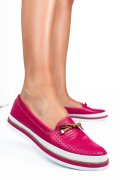 MOCASINI ROZ PIELE NATURALA 1PC07
