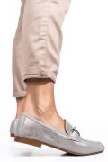 MOCASINI FEMEI PIELE NATURALA GRI WS-263R19
